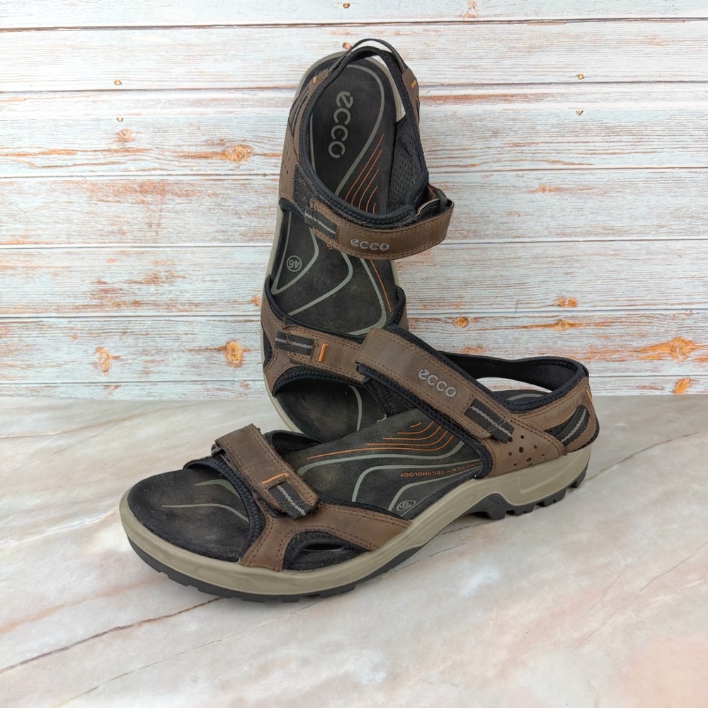 ECCO Yucatan Two-Strap Off-road Multi-Tone Outdoor Sandals